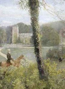 Somerset Man Riding to His Lady by John William North