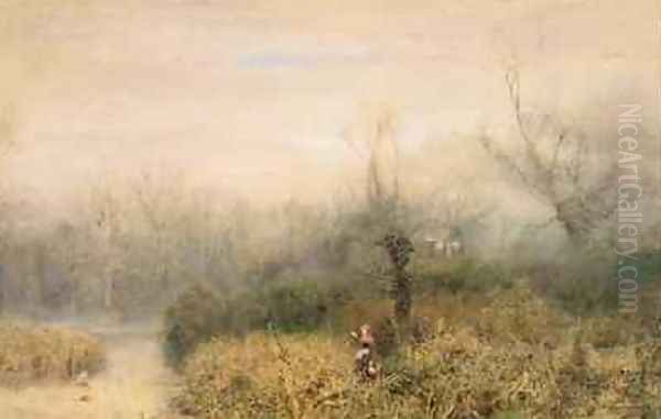 By a Lake 1882 - view 1