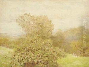 Spring in a Western Orchard by John William North