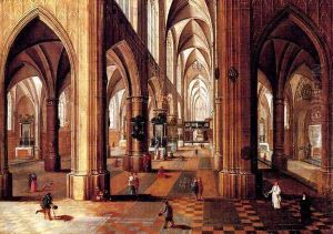 A Church Interior by Peeter, the Younger Neeffs