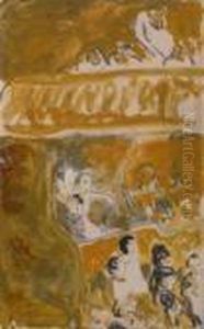 Scene De Theatre. by Max Jacob