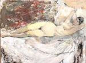 Nu Au Drap Blanc