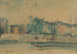 Landschaft by Max Jacob