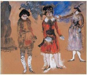 Personnages De Theatre by Max Jacob