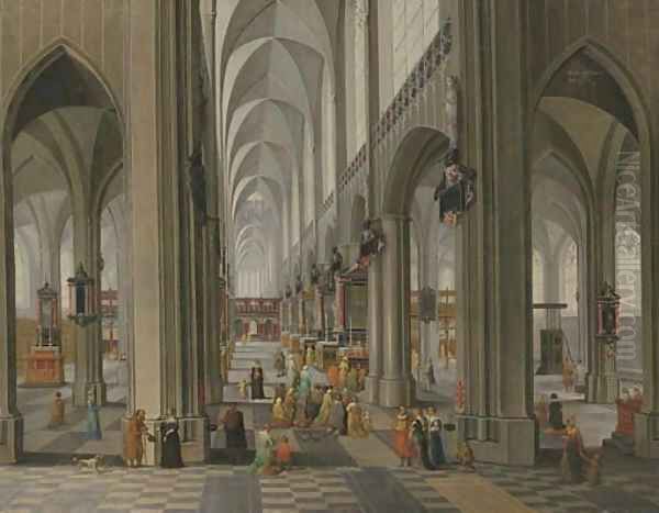 The interior of a Cathedral - view 1