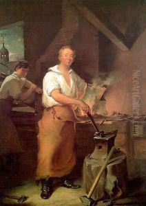 Pat Lyon at the Forge 1826-27 by John Neagle