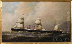 Portrait Of The French Screw-steamer Portrait Of The French Screw-steamer