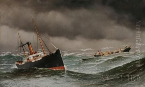 Rescue Of The
Lady Lisgard - view 1