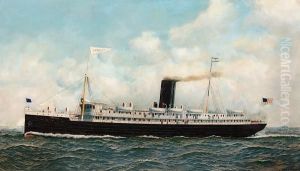 The S.s. Apache At Sea