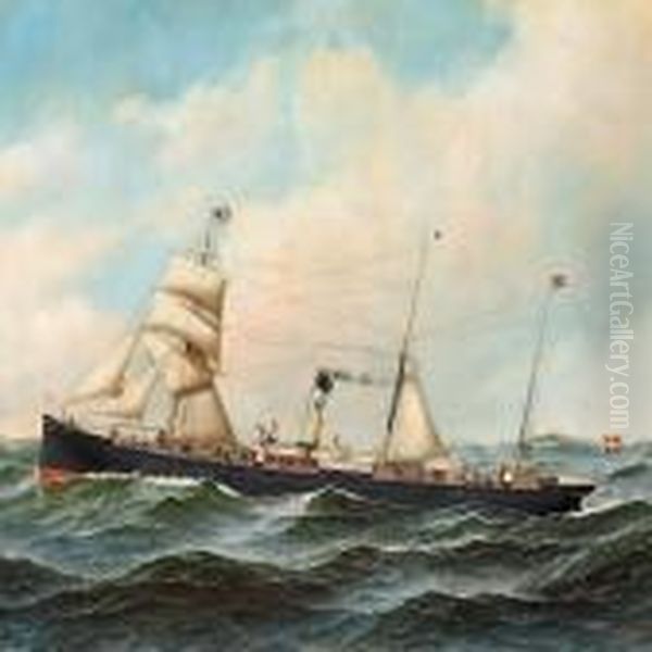 The Passenger Liner S/s "norge" (norway) - view 1