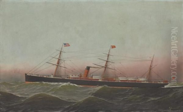 The American Steam Sail Ship - view 1