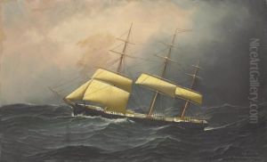 The Clipper Ship by Antonio Nicolo Gasparo Jacobsen