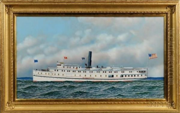 Portrait Of The Steamship
Middletown. - view 1