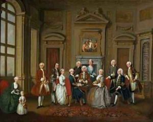 A Family in a Palladian Interior The Tylney Group 1740 A Family in a Palladian Interior The Tylney Group 1740