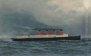 R.m.s. Lusitania Homeward-bound