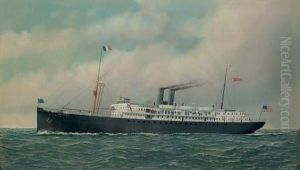 S S Monterey Outward-bound To France S S Monterey Outward-bound To France