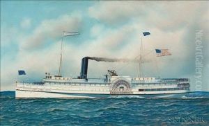 Portrait Of The Joy Line Steamship Portrait Of The Joy Line Steamship