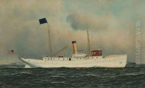 Portrait Of The Of The Screwpilot Boat