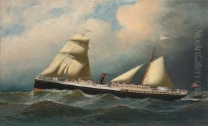 ''city Of Columbus'' by Antonio Nicolo Gasparo Jacobsen
