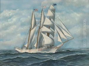 Schooner by Antonio Nicolo Gasparo Jacobsen