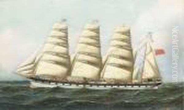 The Three Masted Our Barque Forteviot - view 1