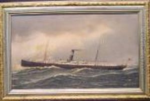 American Steamship 'seguranca' by Antonio Nicolo Gasparo Jacobsen
