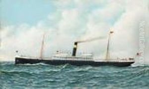 The American Liner Ponce A Vanguard In The History Ofwireless
Oil On Board