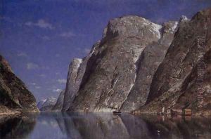 Dampskipet (The Steamship) by Adelsteen Normann