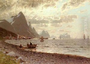 The Norwegian Fjord by Adelsteen Normann