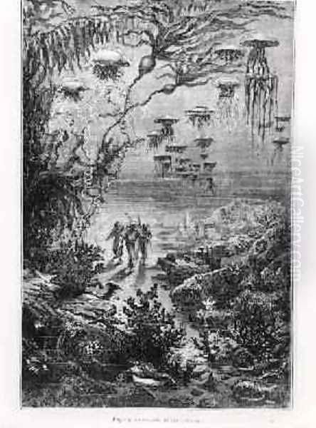 Illustration from 20000 Leagues Under the Sea by Jules Verne - view 1