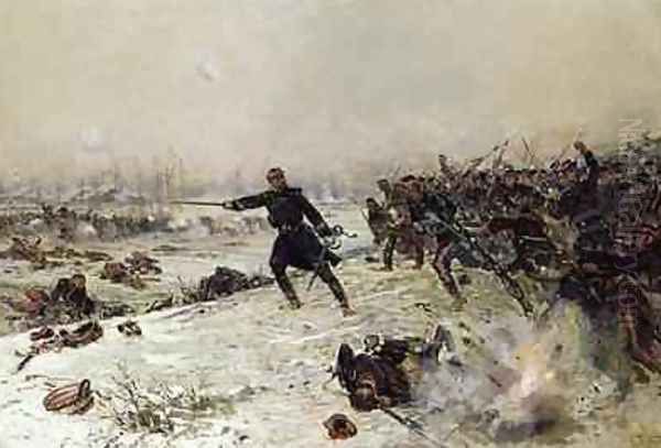 Episode of the War of 1870 Battle of Chenebier 16th January 1871 1882 - view 1