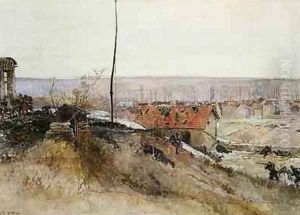 Attack on the Lime Kiln at the Champigny Quarry 2nd December 1870 1881 by Alphonse Marie de Neuville
