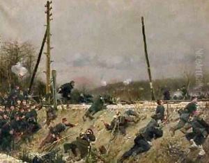 Fighting on the Tracks 1874