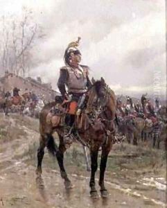 The Hussars by Alphonse Marie de Neuville