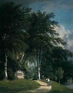 Stourhead Wilts by Francis Nicholson
