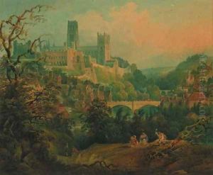 A distant view of Durham