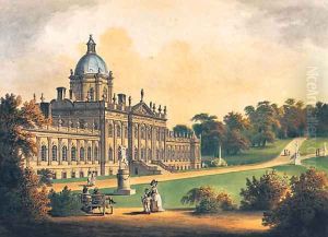 Castle Howard, Yorkshire by Francis Nicholson