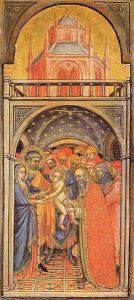 The Circumcision of Jesus 1425 by Ottaviano Nelli