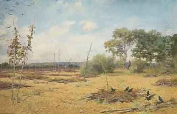 When Hops are Housed and Gardens Bare 1888 - view 1