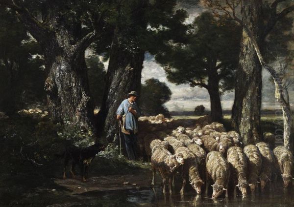 The Shepherd And His Flock - view 1