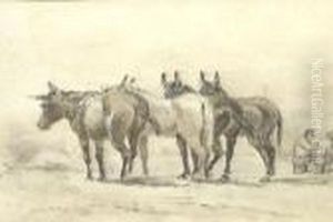 'anes Et Personnages' by Charles Emile Jacque