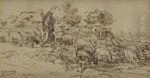 Berger Et Troupeau
