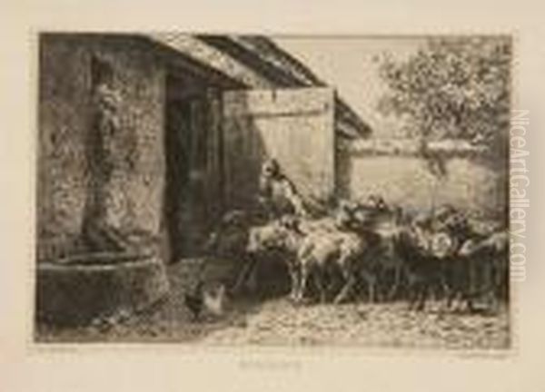 5 Bll.: Genreszenen. 1864 - view 1