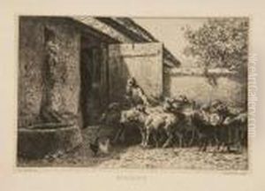 5 Bll.: Genreszenen. 1864 thumbnail