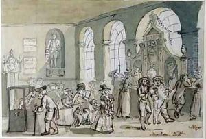 The Interior of the Pump Room Bath 1790 by John Nixon