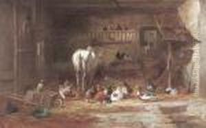 Tiere Im Stall. Tiere Im Stall.