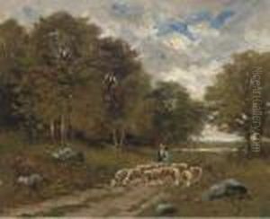 A Shepherd And His Flock