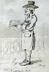A Town Crier on the Parades Bath 1795 A Town Crier on the Parades Bath 1795