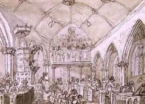 Congregation St Marys Church 1812 by John Nixon
