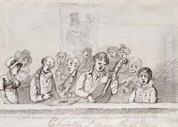 Choristers St Marys Church 1812 - view 1